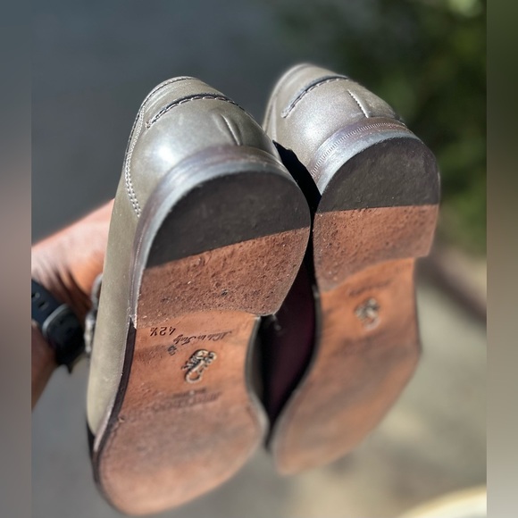 NW Jimmy Choo Italy 🇮🇹 Made💯Leather Loafers Sz 9.5/42.5 - Picture 5 of 9